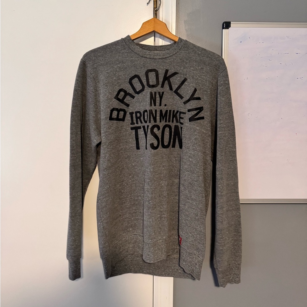 Under armour boxing Mike Tyson Gray Brooklyn NY Sweater